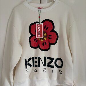 KENZO Rare Collectable Streetwear Paris Flower Logo